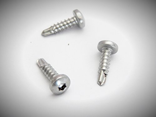 100 viti per trapano, 4,2 x 16 mm, in acciaio inox A2, con testa autofilettante, DIN 7504 M TX 20