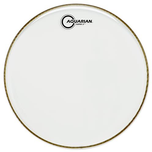 Aquarian S2-12 Super-2 Series - 12 inch Drumhead - 2 Ply - Clear
