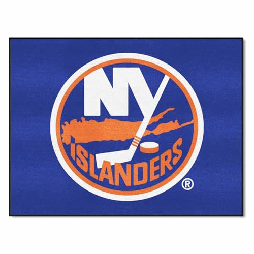 FANMATS NHL New York Islanders Nylon Teppich, Herren Uni Damen, 10459, Teamfarbe, 34x45