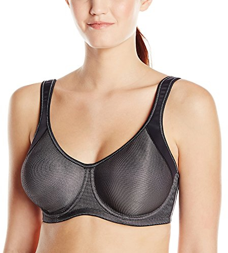 Anita Damen Sportbeha Momentum Underwire Sport BH, Schwarz, 65G EU