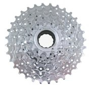 Sunrace Mfex9-9Au Schraubzahnkranz Silber 9 Fach