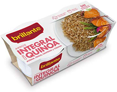 Brillante Arroz Integral con Quinoa, 2 x 125g