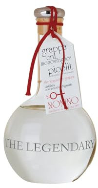 Distillerie Nonino, Grappa Nonino Cru Monovitigno Picolit, imbottigliamento manuale in ampolle soffiate a mano volante da 1000 ml