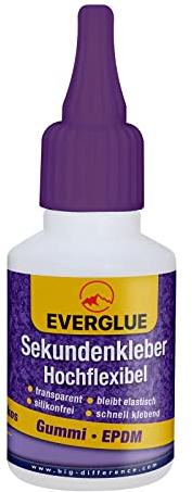 Sekundenkleber extra stark dünnflüssig hochflexibel 50g für präzises Kleben und schnelle Reparaturen Sekundenkleber Kunststoff- super glue extra stark flüssig für Gummi, Schläuche und EPDM