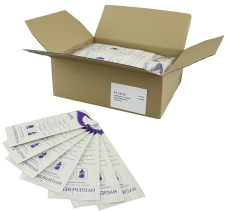 1000 Stück Hygienebeutel aus Papier von Tapira