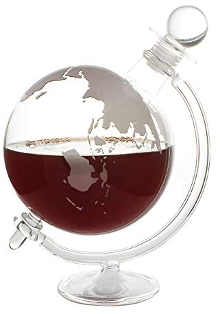 Jeray Mixology Globe en verre à Whisky Carafe à décanter avec support