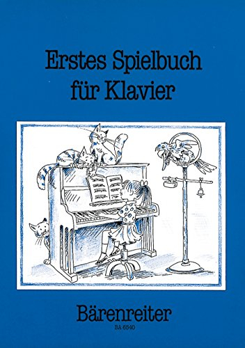 Erstes Spielbuch für Klavier zu zwei und vier Händen -16 Solostücke und 6 Duette aus dem 16. bis 20. Jahrhundert-. Spielpartitur, Sammelband