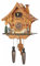 Trenkle Kuckucksuhr, Quarz, Schwarzwaldhaus, mit Musik, TU 471 QM
