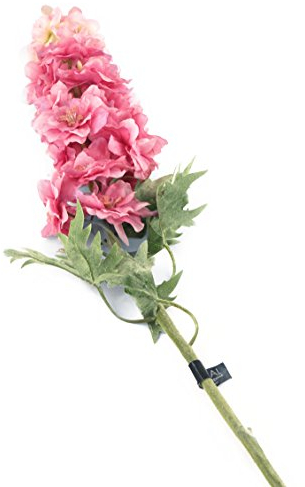 Closer 2 Nature F089PL Floral Elegance, Künstlicher Rittersporn, Einzelblume, rosa