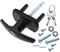 Serrure de porte de garage 18/35 mm 75 de fixation 50/75 mm tige pour Henderson, Cardale, noir