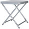 Euro Trail Tisch und Hocker Toledo 2 in 1 Kleiner Tisch (grau)