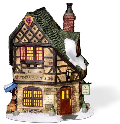 Department 56 Dickens' Village E Tipler Agent Wine Spirits Building
