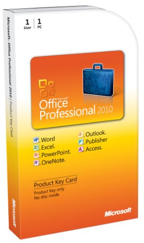 Microsoft Office Professional 2010 - 1PC/1User - englisch (Lizenz-Key)