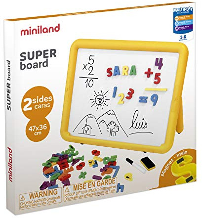 Miniland 97928 - Super TAFEL 2 metallische Seiten
