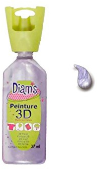 Malerei Diams 3D – Perlglanz lavendel