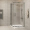 900 x 900mm Quadrant Shower Enclosure Double Sliding Door Walk in Corner Cubicle Screen 6mm Safety Tempered Glass
