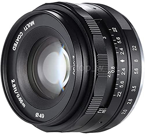 Meike Optics MK 50mm f2.0 - Messa a fuoco manuale dell'obiettivo per Fuji X