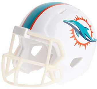 Riddell Miami Dolphins Helm Pocket Pro Speed Style 2018, Teamfarbe, Einheitsgröße