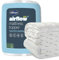 Silentnight Airmax 800 Double Mattress Topper - Extra Thick Deep Fitted Mattress Enhancer with 8cm Thick Cushioning, Mesh Sides to Increase Airflow and Elasticated Straps - Double, 190x135cm