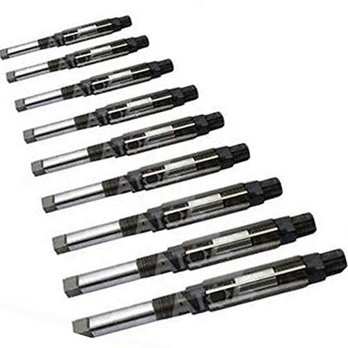 Actools, set alesatore manuale regolabile espandibile H4-H12 (A-I) (11,90-30,16 mm) + scatola