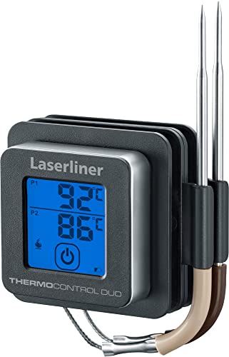 Laserliner ThermoControl Duo, digitales Fleischthermometer | für Gastronomie und Haushalt, Grillthermometer, -50° bis 300° C