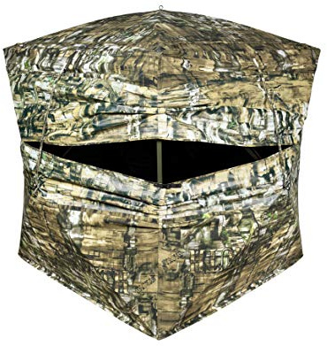 PRIMOS Hunting Blind Bull SurroundView Double Wide w/Truth Camo_65162 Persianas de Caza, Unisex, Camuflaje, Talla única
