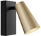 Faretto 'Angelina' dimmerabile (Scandinavo) colore Oro, in Metallo ad es. Cucina (1 luce, GU10) di Lucande | Lampada da incasso, plafoniera, applique