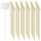WANDIC 60 Stück florale Tischkartenhalter, Metalldraht, Blumenplektren, Clips, goldener Stern, Herz, rund, Basteldraht, Ringschlaufe, Fotoklammer, Memo- für Hochzeit, Party, goldfarben, klein