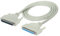 MEIRIYFA DB37 - Cable de extensión serie D-SUB de 37 pines macho a hembra para impresora, PC, redes de 1,5 m