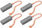 Kit de Reparación del Regulador del Alternador, Juego de Cepillos Reguladores de Alternador de 4 Piezas Cepillo de Motor Eléctrico Generador Brx40710 Reemplazo para