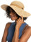 Roxy Bed of Flower - Sun Hat for Women - Sombrero Protector - Mujer - S/M - Amarillo.
