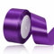 Nastri Viola 40mm, 23 metri Nastro di Raso Viola per l'imballaggio di regali, Artigianato fai da te, Bows Making, Mazzi di fiori, Palloncini, Festa nuziale e Decorazioni per torte