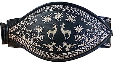 Alpenlife Leder Ranzen Kitz (Schwarz, 145)