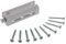 ToniTec Fensterband weiß Kunststoff Fenster-Scharnier 75 x 20 x 14 mm 1 Stück Aufschraubband für Fenster oder Türen inkl. Schrauben zur Montage