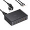 VOLTME Chargeur USB C 240W pour Laptop GaN III Bloc Chargeur Rapide Noir, Alimentation 6 Portes pour Tablette Portable USB C Cellulari pour iPhone 15 / MacBook Pro/Samsung S24/S23 / Pixel