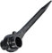 Elecbee Ratschenschlüssel, Gerüstschlüssel, Schnellspannwerkzeug, Ratsche, Gerüstschlüssel, Stahl, aufrechter Schraubenschlüssel, verstellbarer Stecknuss-Adapter, Handwerkzeuge (24 mm - 30 mm)