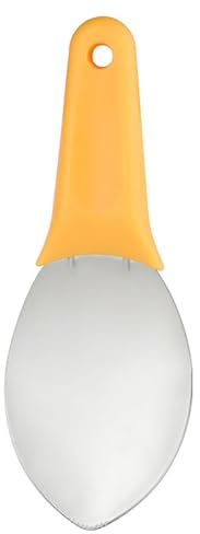 CENPEK Multi-Purpose Mango Slicer Spoon,Stainless Steel Mango Slicer Spoon,Fruit Pit Remover Tool,Watermelon Slicer Tool,Practical Kitchen Gadget