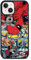 NNLEA for iPhone 14 Plus Case,Anime Red Heroes Eyes Case Cover with Fashion Red Spider Designs for Girls Women Man,for iPhone 14 Plus 6.7 Black…