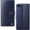 AIMOYU for iPhone SE 2020/2022 Case, iPhone 7/8 Case, Flip Wallet Leather Phone Case with [4 Card Slots] [RFID Blocking] Magnetic Protective Shockproof Cover for iPhone SE/ 7/8 Case - Blue