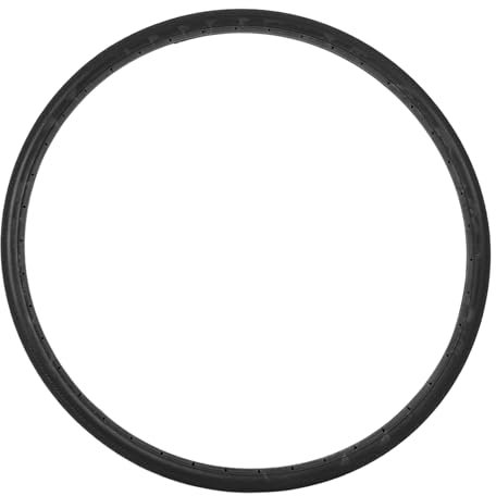 700¡Á23C Vollreifen, Rennrad-Reifenersatz, Pannensicherer Schlauchloser Reifen (Black)