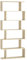 VASAGLE Biblioteca, Librería de 6 Niveles, 24 x 70 x 191 cm, Estantería, Armario de Libros, Separador de Espacios, para Salón, Dormitorio, Estudio, Oficina, Beige Natural LBC061L01
