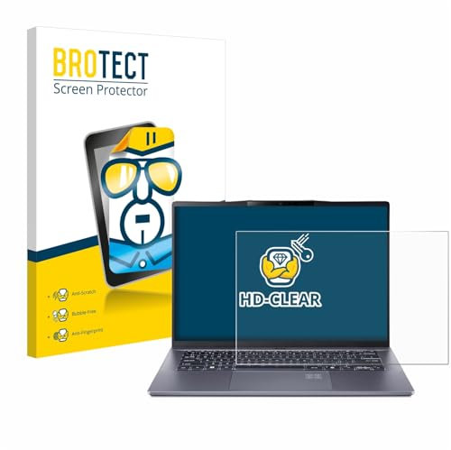 brotect Screen Protector compatible with Acer Swift Go 14 AI - HD-Clear Protection Film