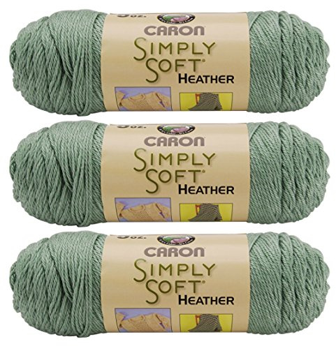 Bulk Buy: Caron Simply Soft Heather Yarn (3-Pack) Woodland H9700H-9503