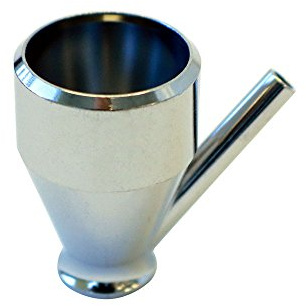 Paasche 1/4 Ounce Metal Cup for Double Action Airbrushes - VL-1/4-OZ
