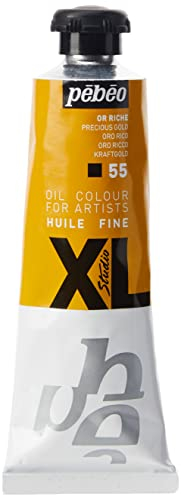 PEBEO 937055 37 ml XL Studio Fine Oil, Rich Gold