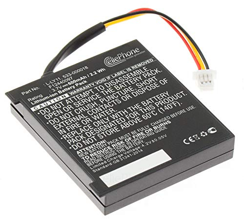 cellePhone Batterie Li-ION Compatible avec Logitech MX Revolution Bj. 2008-2009 - Gaming Headset G930 (Remplacement pour L-LY11)