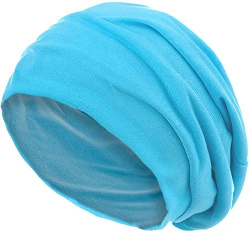 style3 Slouch Beanie aus atmungsaktivem, feinem und leichten Jersey Unisex Mütze Haube Bini Einheitsgröße