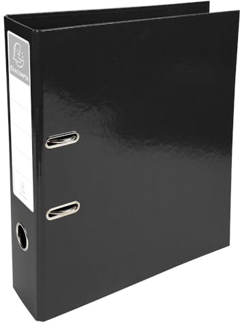 Exacompta 10 Ordner Prem'Touch Iderama schwarz Rücken 70 mm A4