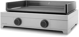 Forge Adour - Plancha de gas (7000 W, hierro fundido, esmaltado, 60 x 41 cm, modern g, 60 i)