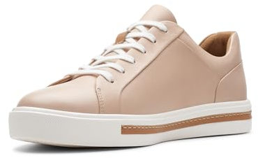 Clarks Un Maui Lace, Zapatillas de Gimnasia Mujer, Nude Leather, 41.5 EU